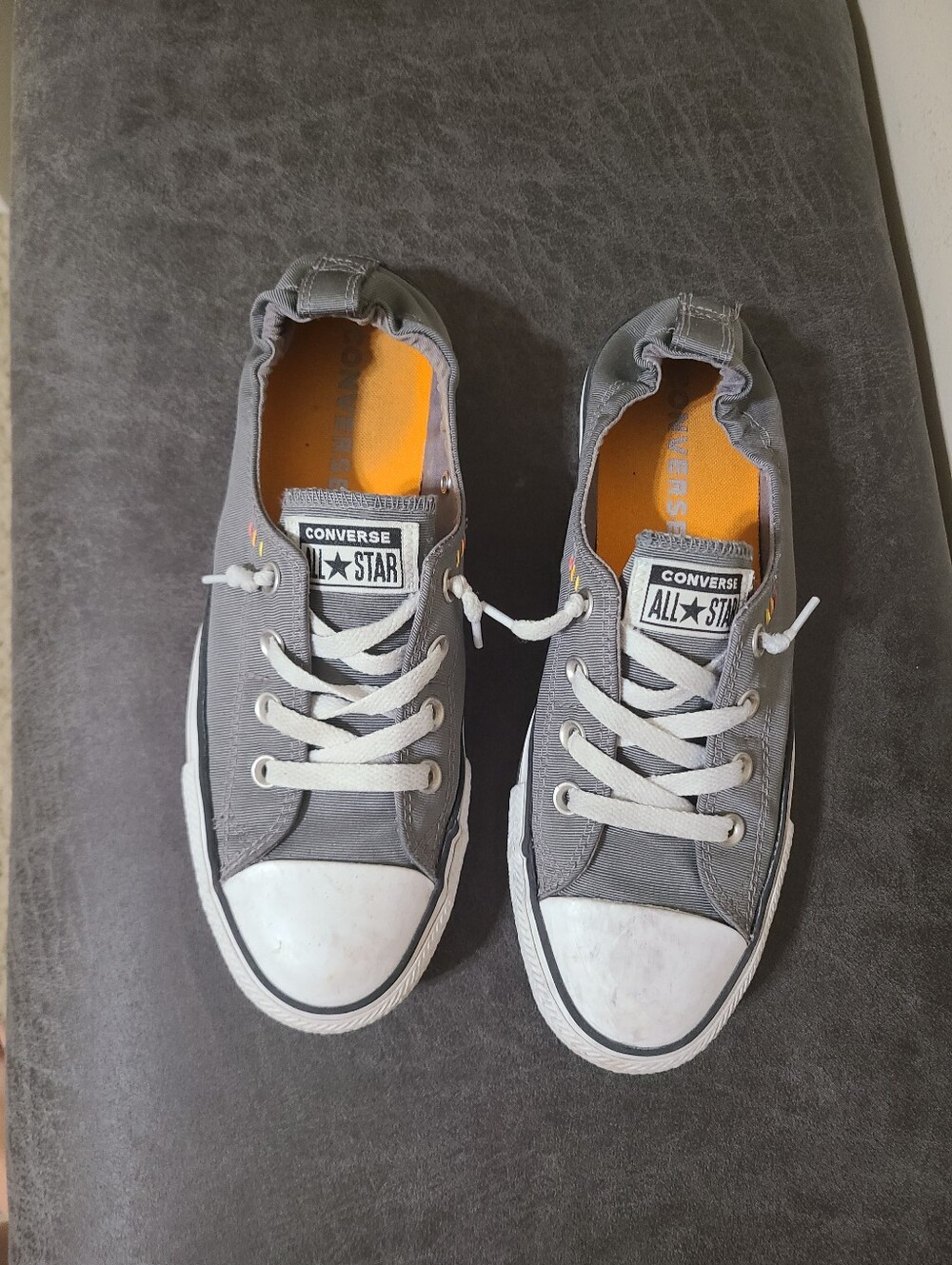 Converse Gray All Star Slip-On Sneakers